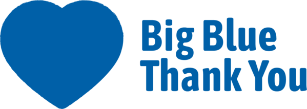 Big Blue Thank You